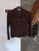 Veste marron chocolat