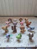 Lot 15 figurines animaux petshop / style petshop