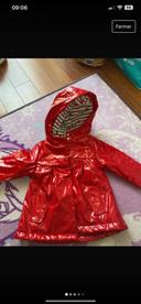 Imperméable bébé fille