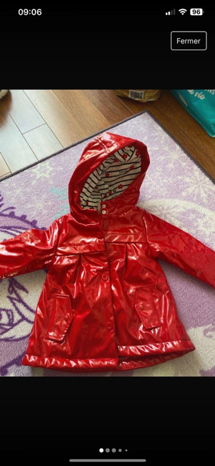 Imperméable bébé fille - photo numéro 1