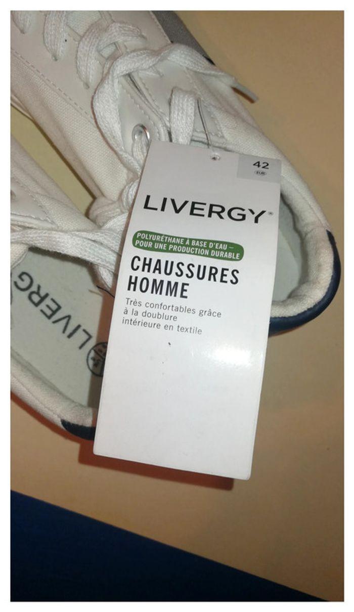 Chaussures homme Baskets Neuves Livergy / P42 - photo numéro 3