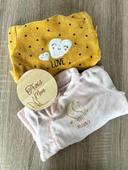 Lot 2 pyjamas velours kiabi