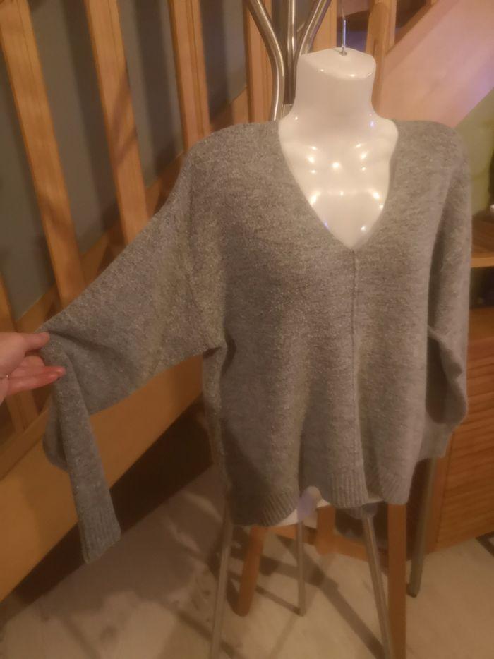 Pull gris H&M - photo numéro 3