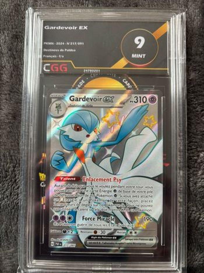 Carte Pokémon Gardevoir EX 217/091 CGG 9