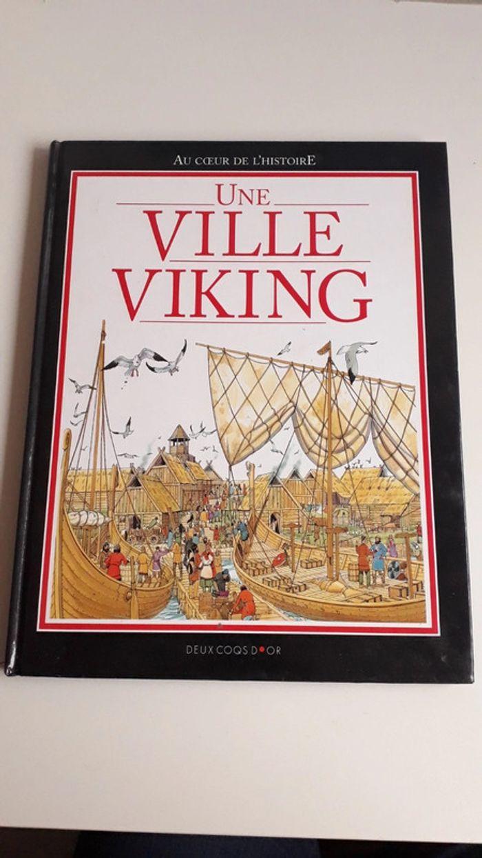 Une ville viking - livre enfant - photo numéro 1