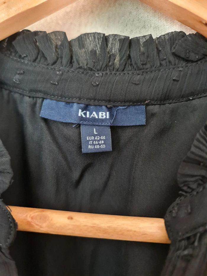 Blouse noire Kiabi - photo numéro 4