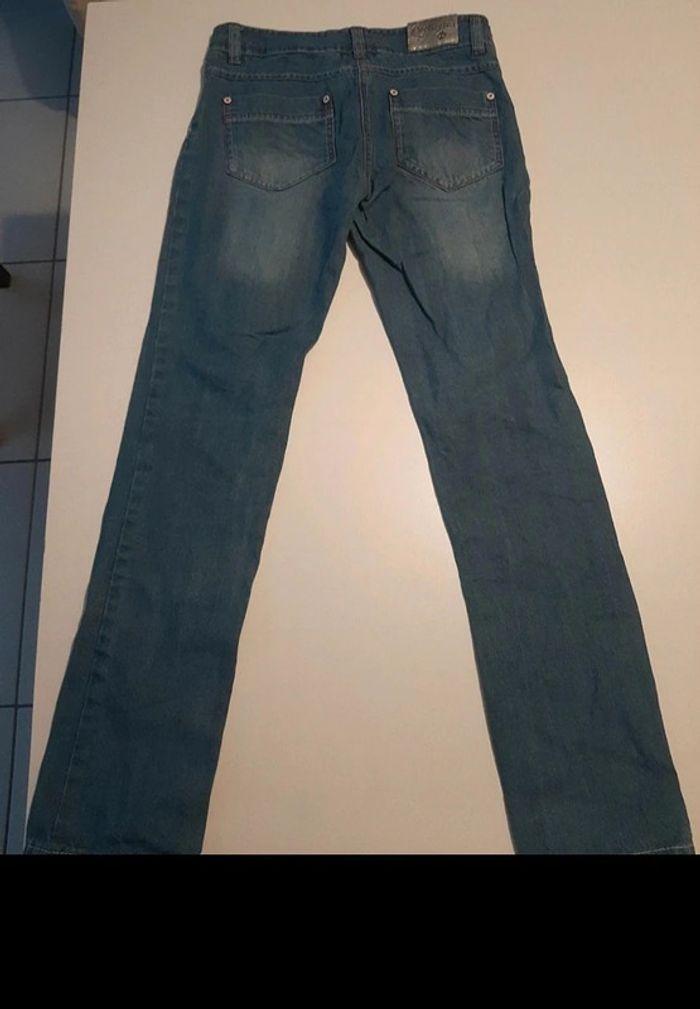 Jeans slim Orchestra marine taille 12 ans / 152 cm - photo numéro 3