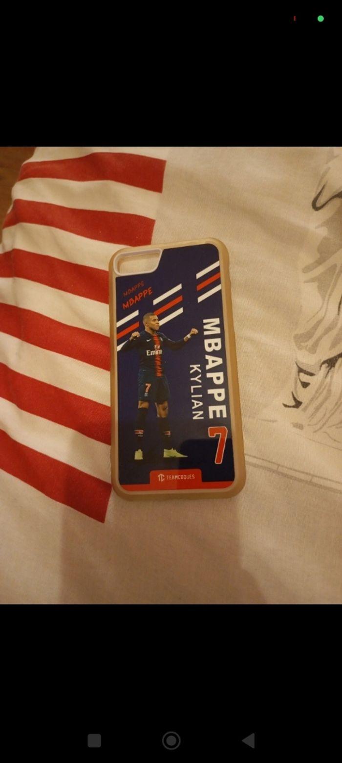 Coque iphone 8 mbappe