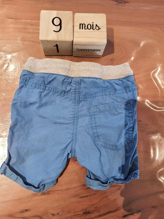 Short bleu 9 mois - photo numéro 3