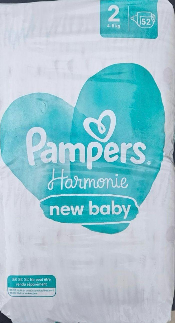 Pampers harmonie T2 52 couches neuf