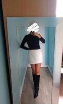 Zara jupe blanche taille M