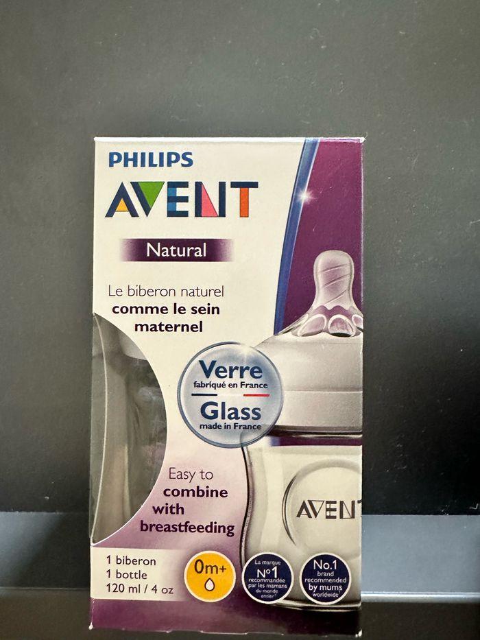 Biberon Philips Avent natural en verre - photo numéro 2