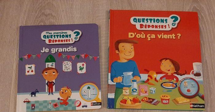 Lot de 2 livres questions réponses - photo numéro 1