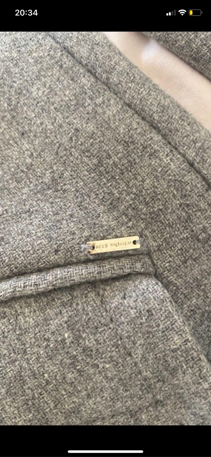 Manteau IKks gris - photo numéro 7