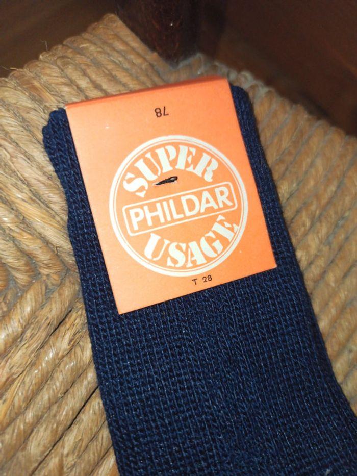 Chaussettes phildar 27/28 vintage - photo numéro 2