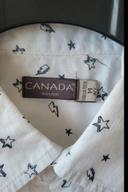 Chemise blanche avec motifs 14ans canada house