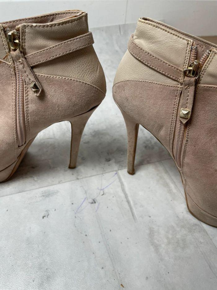 Bottines beige stradivarius - photo numéro 4