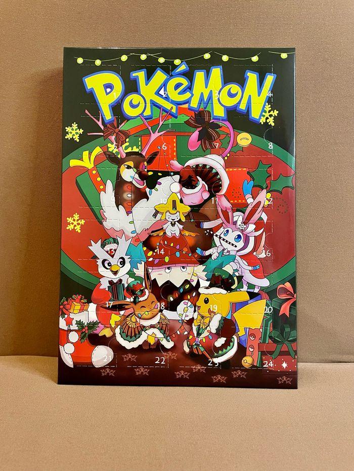 Calendrier de L’avent de noël Pikachu Pokémon - photo numéro 1