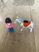 Playmobil 1.2.3 6973  cavalière avec son cheval