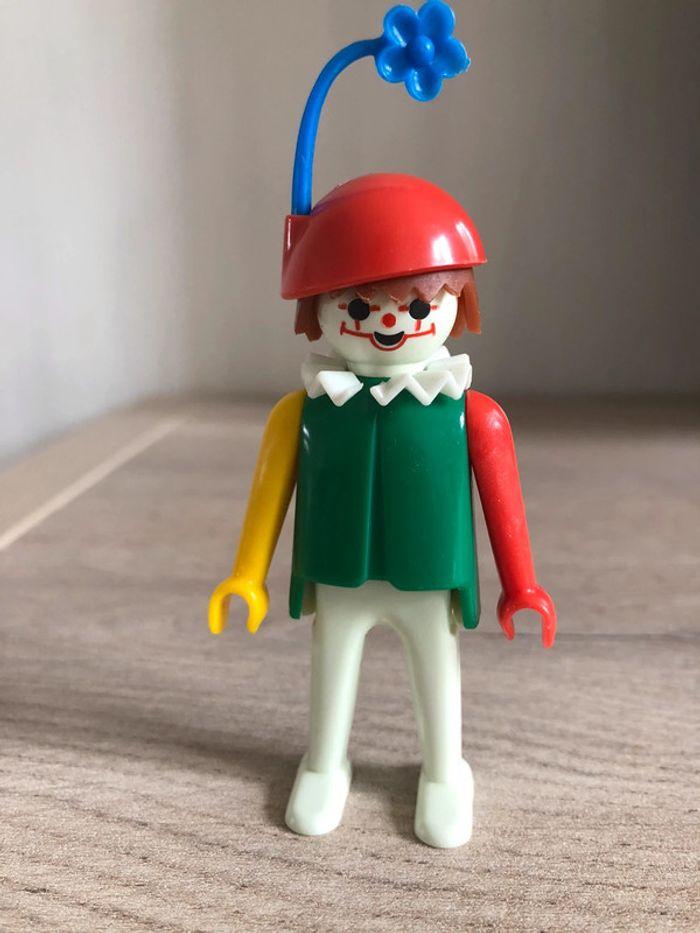 Playmobil vintage geobra 1974 , clown - photo numéro 1