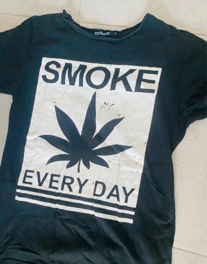 T-shirt smoke every day - photo numéro 2