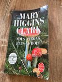 Livre mary Higgins Clark