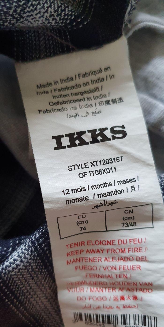 Chemise IKKS T T.12  mois - photo numéro 5