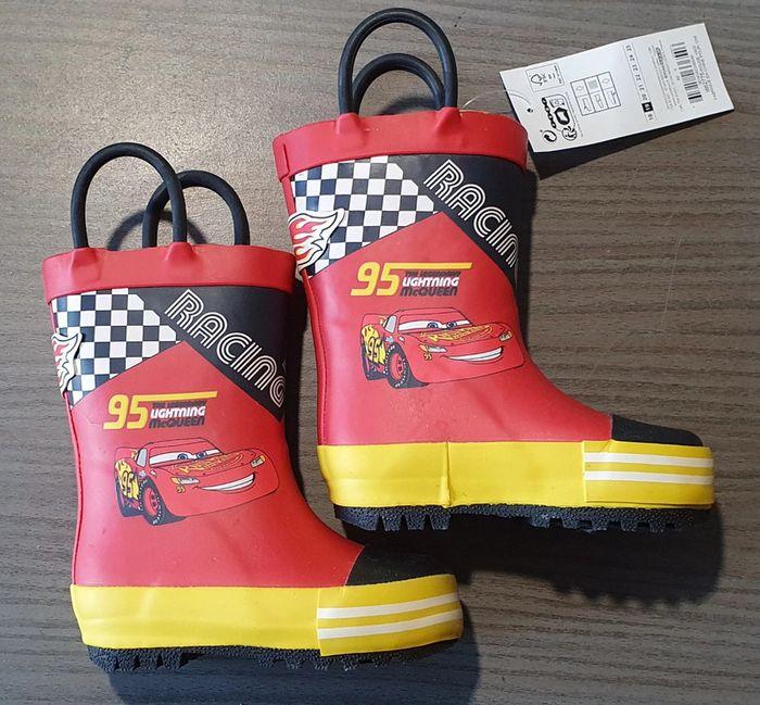 Bottes de pluie cars disney taille 19 - photo numéro 1