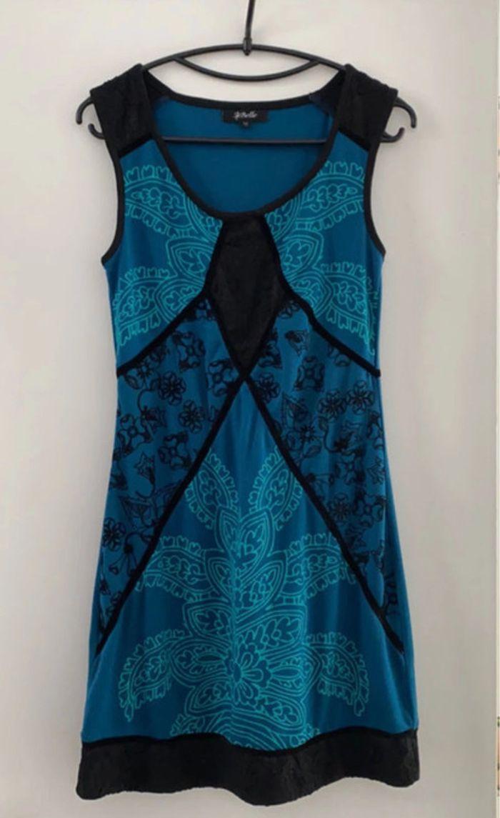 Robe été bleue turquoise