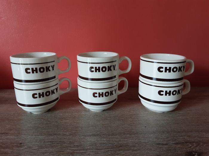 Lot 6 tasses Choky - photo numéro 1