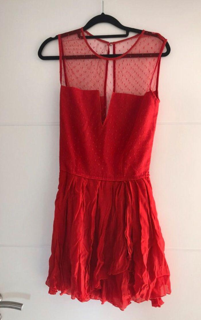 Robe rouge Maje - photo numéro 1