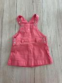 Robe rose bébé fille 6mois obaibi