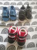 Lot de 3 paires de chaussures bébé 0/3 mois