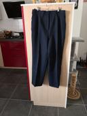 Pantalon pince bleu marine taille 40/42