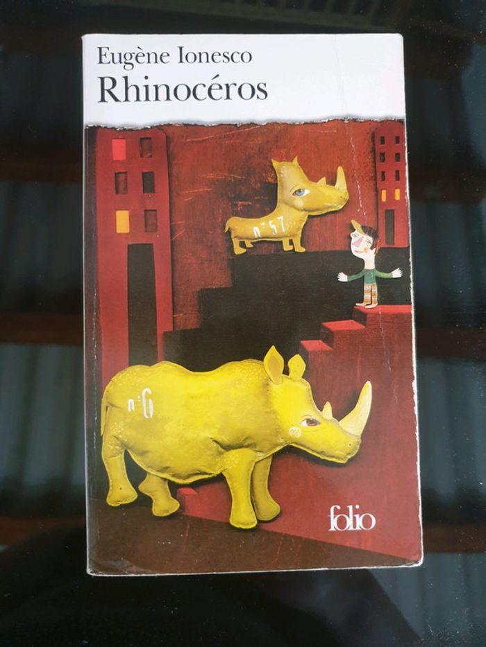 Livre rhinoceros - photo numéro 1