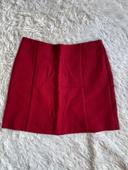 Mini jupe rouge taille 38 camaïeu