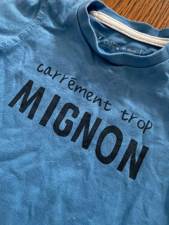 Tee-shirts bleu mignon - photo numéro 2