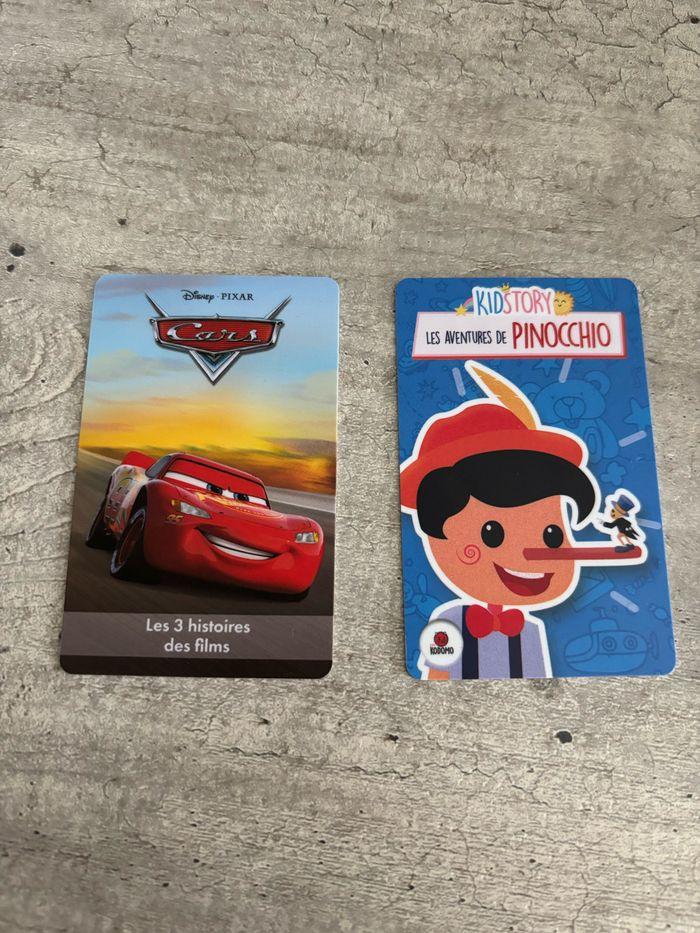 Carte Yoto Pinocchio et Cars