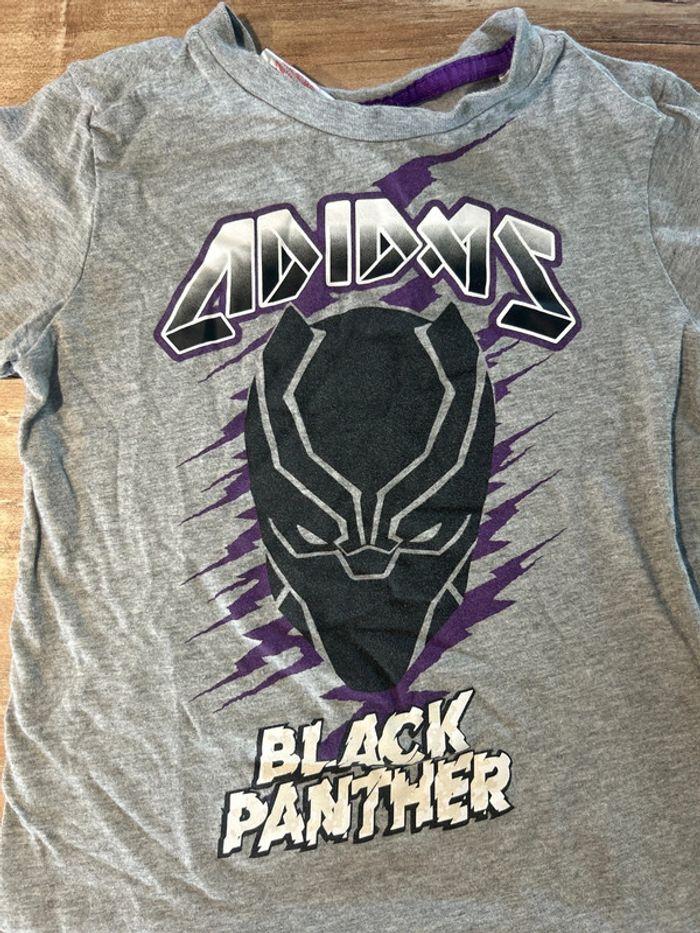 T-shirt Adidas Marvel Black Panther - photo numéro 2