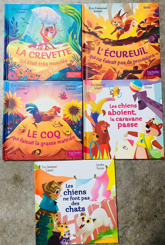 Lot de 5 livres pour enfant - photo numéro 1