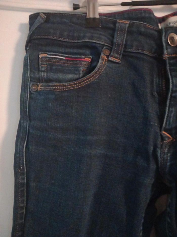 Jean bleu marine brut Modèle Sophie Skinny Tommy Hilfiger W30/L34 - photo numéro 11