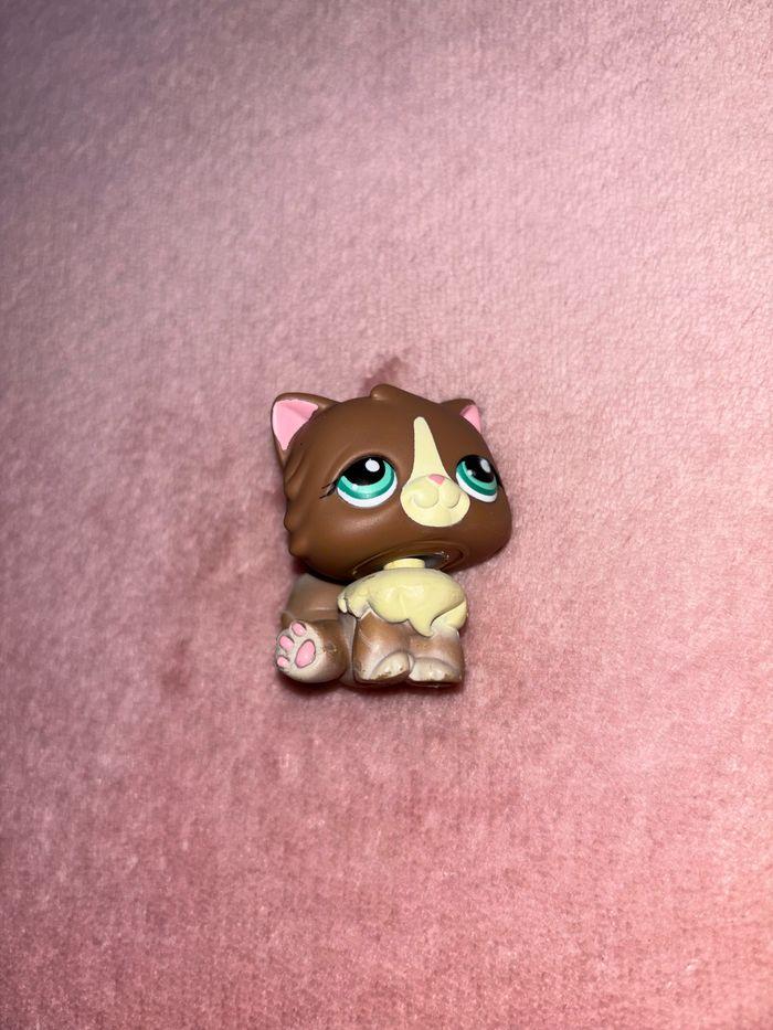 Littlest Petshop Chat Persan brun #371 - photo numéro 2