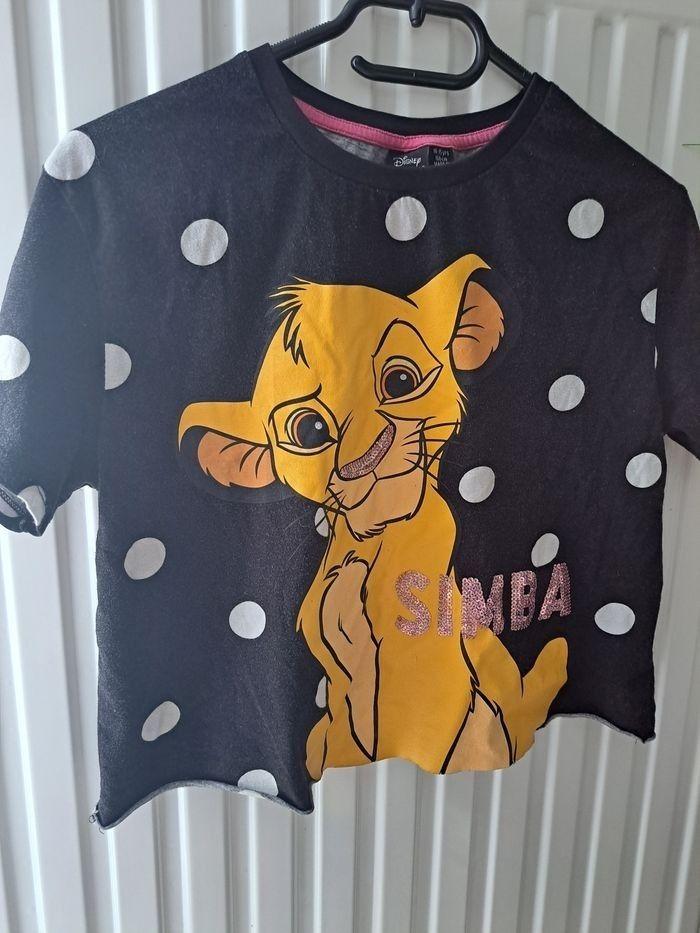 T-shirt simba roi lion disney 10/14 ans - photo numéro 3