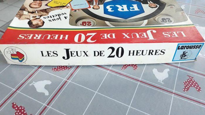 Jeu Les jeux de vingt heures vintage - photo numéro 3