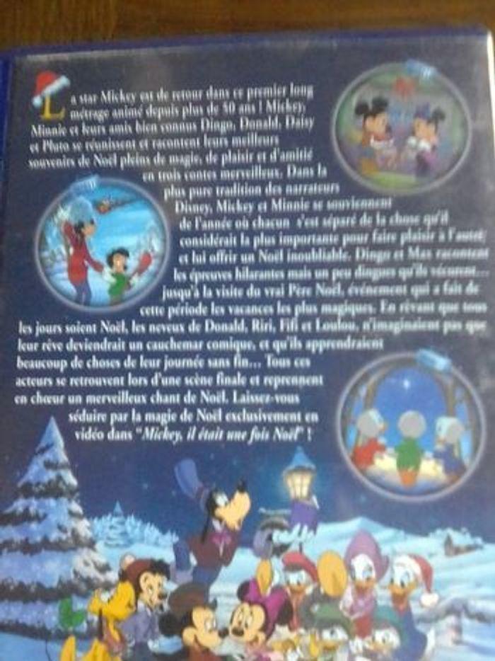 Cassette VHS Mickey il était une fois Noël - photo numéro 3