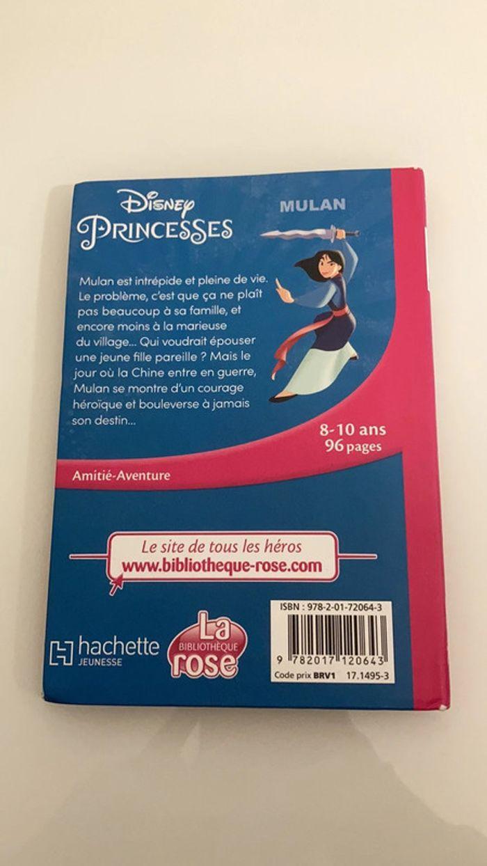 Livre bibliothèque rose Mulan - photo numéro 2