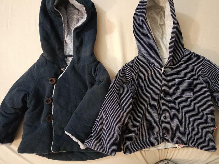 A vendre deux vestes d'hiver bébé garçon - photo numéro 2