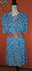 Robe fleur vintage