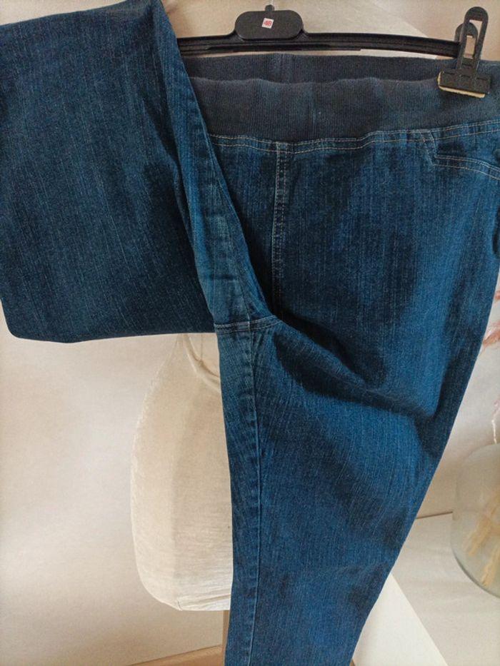 Pantacourt Jeans Damart T 44 - photo numéro 3