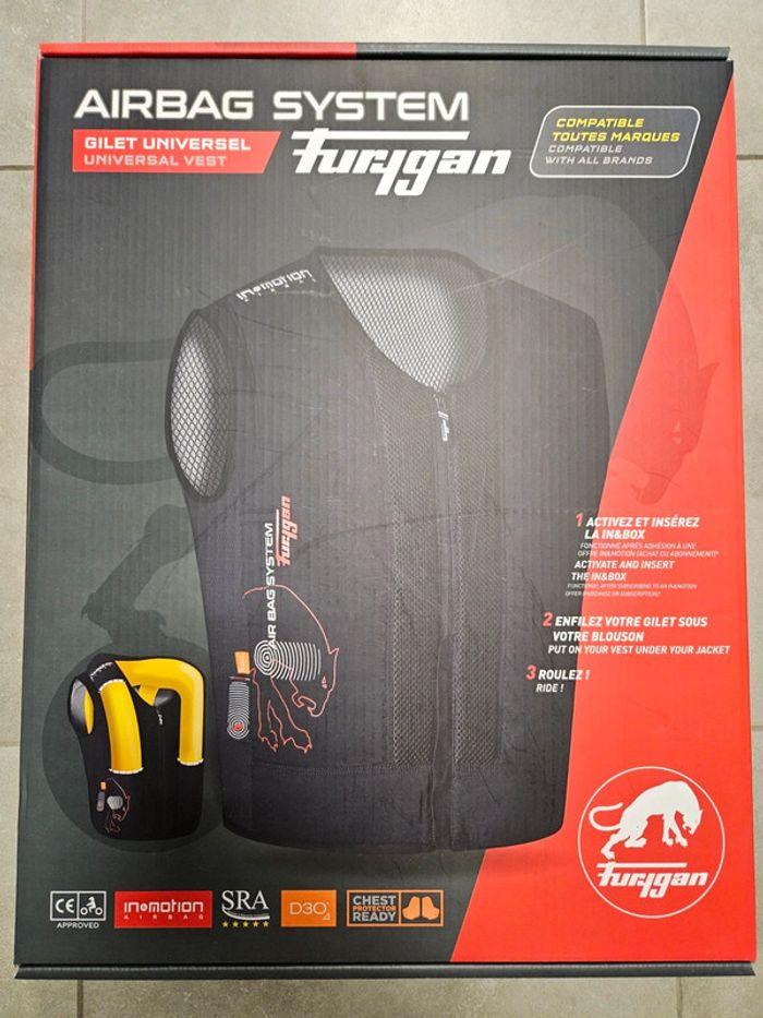 Gilet airbag Furygan et protections pectorales - photo numéro 10